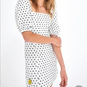 Farm Rio polka dot dress